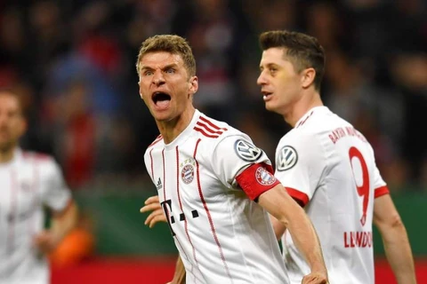 Mueller đang có phong độ ấn tượng trong màu áo Bayern. (Nguồn: AP)