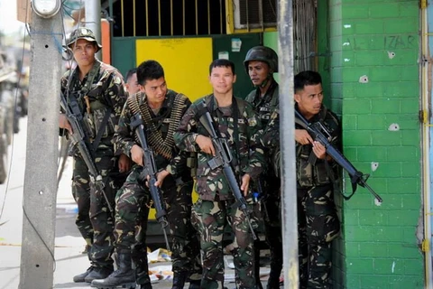 Lực lượng quân đội Philippines. (Nguồn: AP)