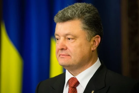 Tổng thống Ukraine Petro Poroshenko. (Nguồn: 112.international)