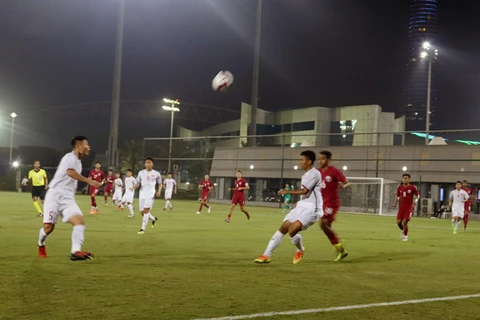 U19 Việt Nam không thể tạo bất ngờ trước U19 Qatar. (Nguồn: VFF)