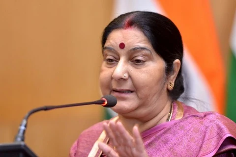 Ngoại trưởng Ấn Độ Sushma Swaraj. (Nguồn: cnbctv18)