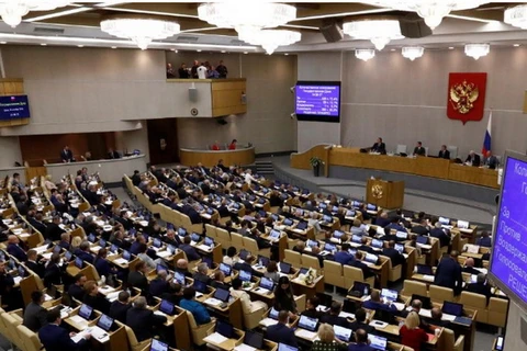 Phiên họp tại Duma Quốc gia Nga. (Nguồn: Reuters)