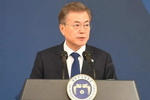 Tổng thống Hàn Quốc Moon Jae-in. (Nguồn: hani.co.kr)