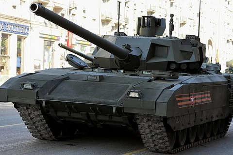 Xe tăng chiến đấu đa năng T-14 Armata của Nga. (Nguồn: nationalinterest)