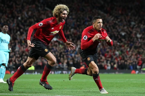 Manchester United giành chiến thắng kịch tính. (Nguồn: Getty Images)