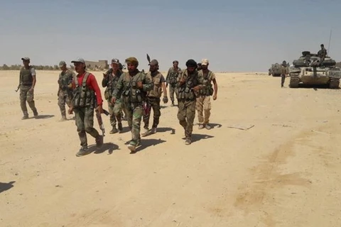 Lực lượng quân đội Syria. (Nguồn: almasdarnews)