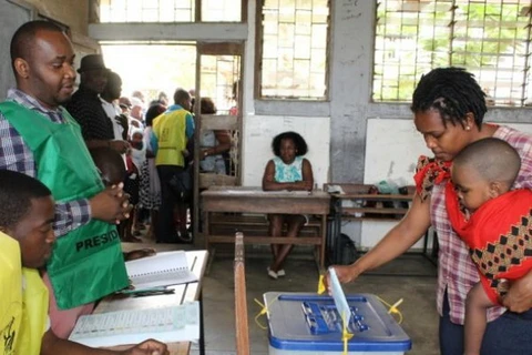 Cử tri Cameroon đi bỏ phiếu hôm 7/10. (Nguồn: journalducameroun)