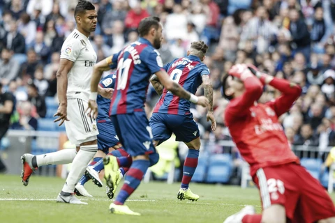 Real Madrid trải qua 5 trận không biết thắng là gì. (Nguồn: Getty Images)