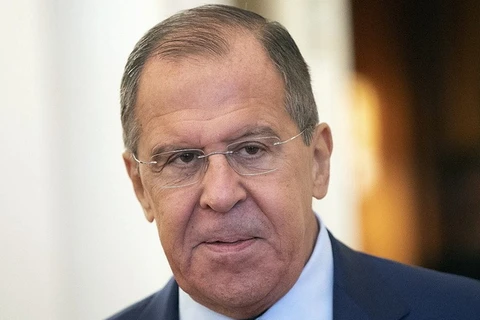Ngoại trưởng Nga Sergei Lavrov. (Nguồn: AP)