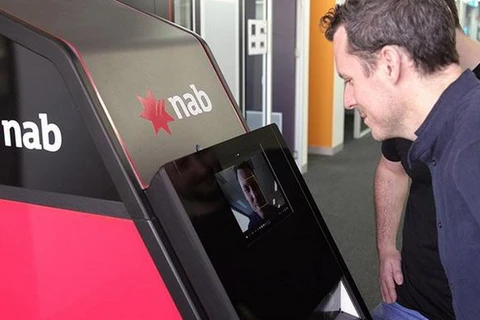 ATM nhận diện khuôn mặt. (Nguồn: cio.com.au)