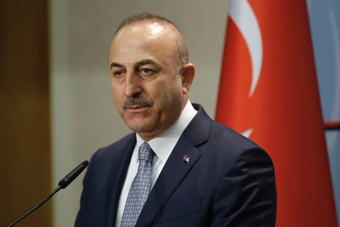 Ngoại trưởng Thổ Nhĩ Kỳ Mevlut Cavusoglu. (Nguồn: Getty Images)