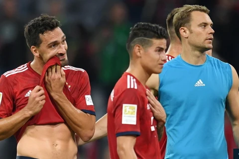 Bayern đang trình diễn lối chơi vô cùng tệ hại. (Nguồn: Getty Images)