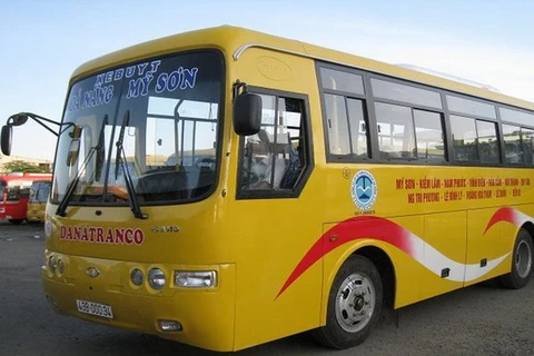 Xe buýt tại Đà Nẵng.