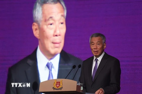 Thủ tướng Singapore Lý Hiển Long. (Ảnh: AFP/TTXVN)