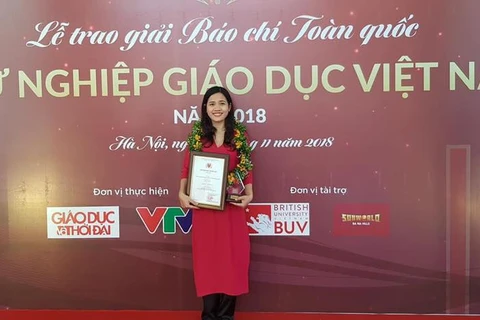 Tác giả Phạm Thị Mai, Báo điện tử VietnamPlus đoạt giải C.