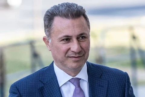 Cựu Thủ tướng Macedonia Nikola Gruevski. (Nguồn: AFP/Getty Images)