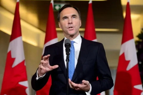 Bộ trưởng Tài chính Canada Bill Morneau. (Nguồn: cbc.ca)