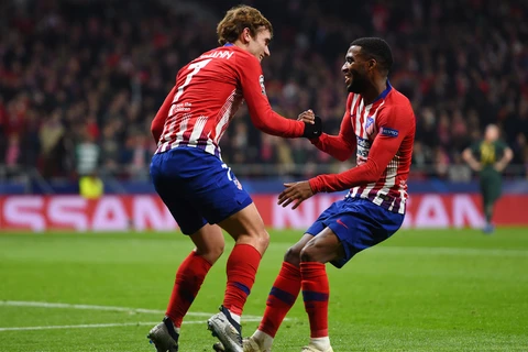 Atletico Madrid giành vé vào vòng 1/8 Champions League. (Nguồn: Getty Images)