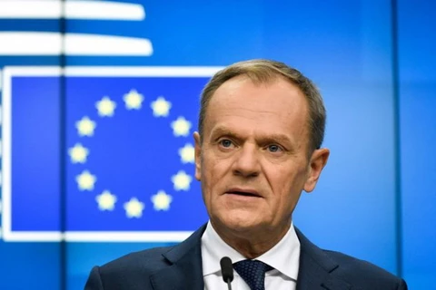 Chủ tịch Hội đồng châu Âu Donald Tusk. (Nguồn: Getty Images)