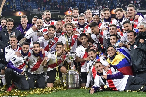 River Plate lần thứ tư vô địch Copa Libertadores.