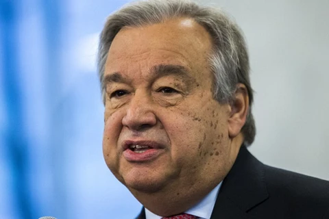 Tổng Thư ký Liên hợp quốc Antonio Guterres. (Nguồn: AFP)