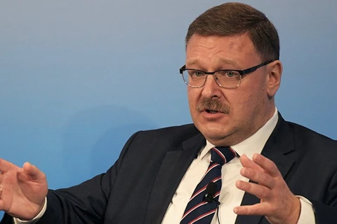 Chủ tịch Ủy ban Đối ngoại Thượng viện Nga, ông Konstantin Kosachev. (Nguồn: sputnik)