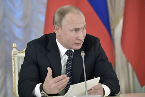 Tổng thống Nga Vladimir Putin. (Nguồn: AP)