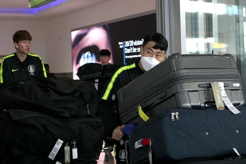 Đội tuyển Hàn Quốc đã tới UAE. (Nguồn: AFC)