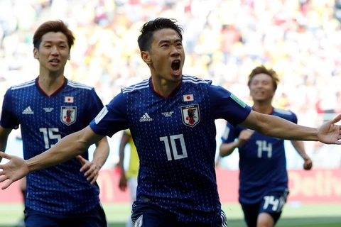Kagawa (số 10) không có tên trong danh sách dự Asian Cup 2019. (Nguồn: Getty Images)