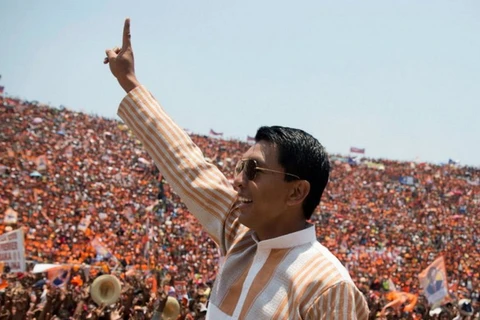Ông Rajoelina chiến thắng trong vòng 2 cuộc bầu cử tổng thống Madagascar với 55,66% số phiếu. (Nguồn: Reuters)