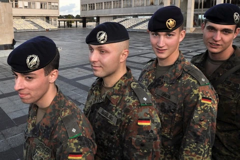 Lực lượng binh sỹ Đức. (Nguồn: rt.com)