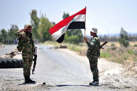 Lực lượng quân đội Syria. (Nguồn: AFP)