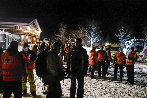 Lực lượng cứu hộ vẫn đang tìm kiếm các du khách mất tích. (Nguồn: helsinkitimes.fi)