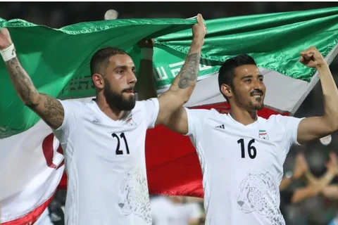 Các cầu thủ tuyển Iran. (Nguồn: Fox Sports)