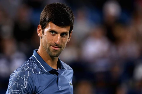 Novak Djokovic bị loại khỏi Qatar Open. (Nguồn: Getty Images)
