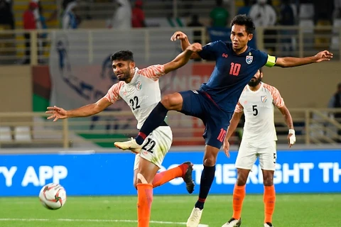 Thái Lan thi đấu bạc nhược trước Ấn Độ. (Nguồn: Getty Images)