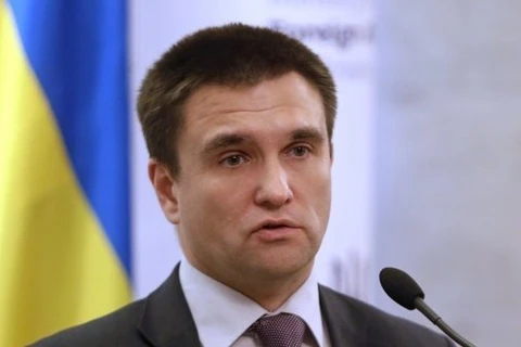 Ngoại trưởng Ukraine Pavlo Klimkin. (Nguồn: 112 International)
