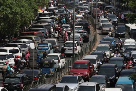 Tắc đường ở Jakarta. (Nguồn: Tempo)