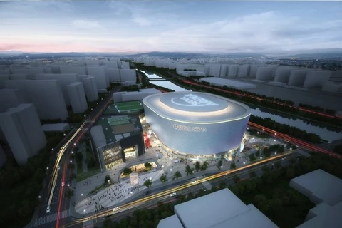 Khu biểu diễn 'Seoul Arena.' (Nguồn: inquirer.net)