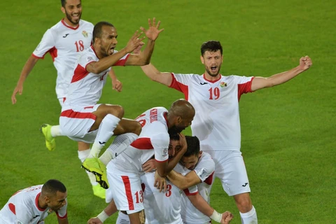 Jordan trở thành đội đầu tiên vào vòng 1/8 Asian Cup 2019. (Nguồn: AFC)