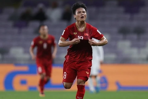 Quang Hải góp công lớn giúp Việt Nam vào vòng 1/8. (Nguồn: AFC)