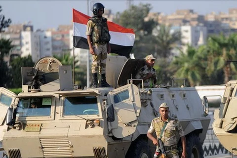 Lực lượng quân đội Ai Cập. (Nguồn: aa.com.tr)