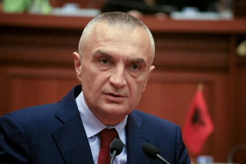 Tổng thống Albania Ilir Meta. (Nguồn: EPA)