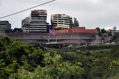 Đại sứ quán Mỹ tại Venezuela. (Nguồn: NBC News)