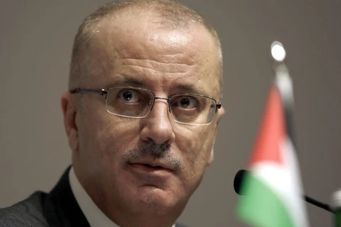 Thủ tướng Palestine Rami Hamdallah từ chức. (Nguồn: The Times of Israel)