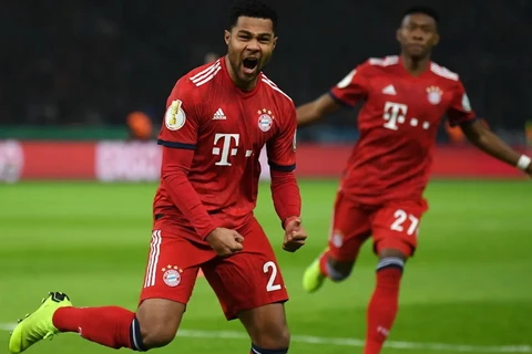 Cận cảnh Bayern giành chiến thắng kịch tính trước Hertha Berlin