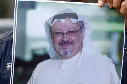 Di ảnh nhà báo Saudi Arabia Jamal Khashoggi. (Nguồn: Reuters)