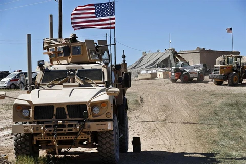 Xe của quân đội Mỹ tại Syria. (Nguồn: Getty Images)