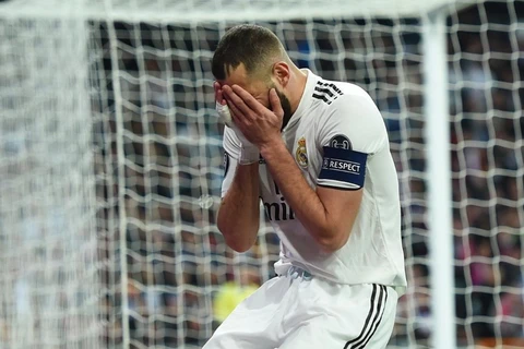 Real Madrid thành cựu vương Champions League. (Nguồn: Getty Images)