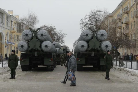 Hệ thống tên lửa S-400 của Nga. (Nguồn: Reuters)